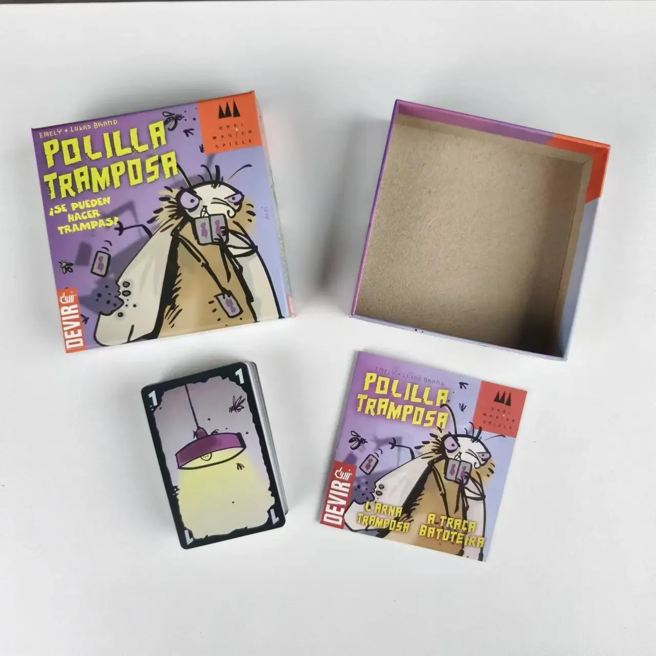 Party Games In Spanish - Cheating Moth Spanish Card Game For