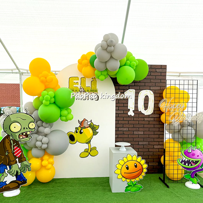 Zombie Party Games - Plants Vs Zombies Balloons Cartoon Game