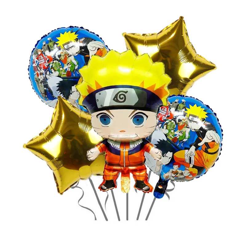 Party Games Crazy - Naruto Kakashi Balloons Uchiha Sasuke Ballons
