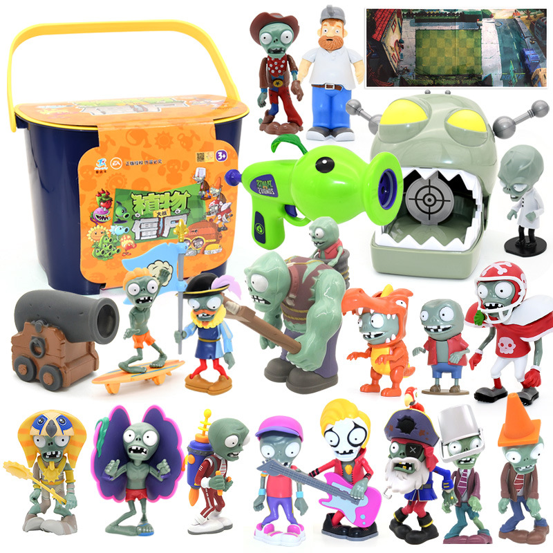 Zombie Party Games - 18pcs Role Plants Vs. Zombies 2