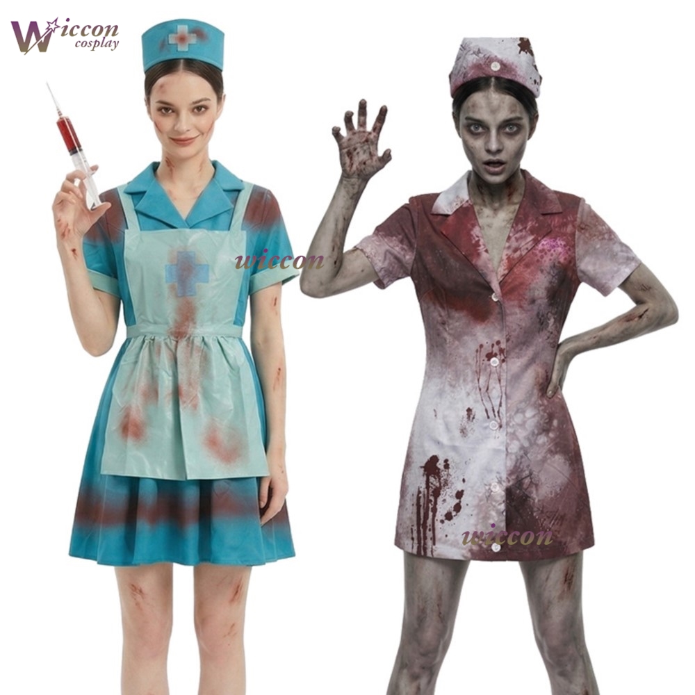Zombie Party Games - YNot Cos Zombie Nurse Costume Scary