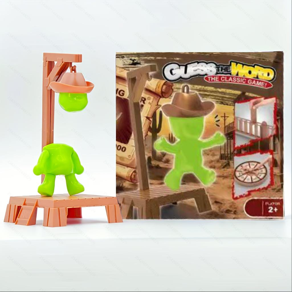 Party Games In Spanish - Save the Cowboys Guessing Game, perfect