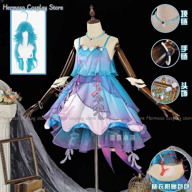 Dolia Cosplay Costume Wig for  - مراجعة Party Games Christmas وسعره