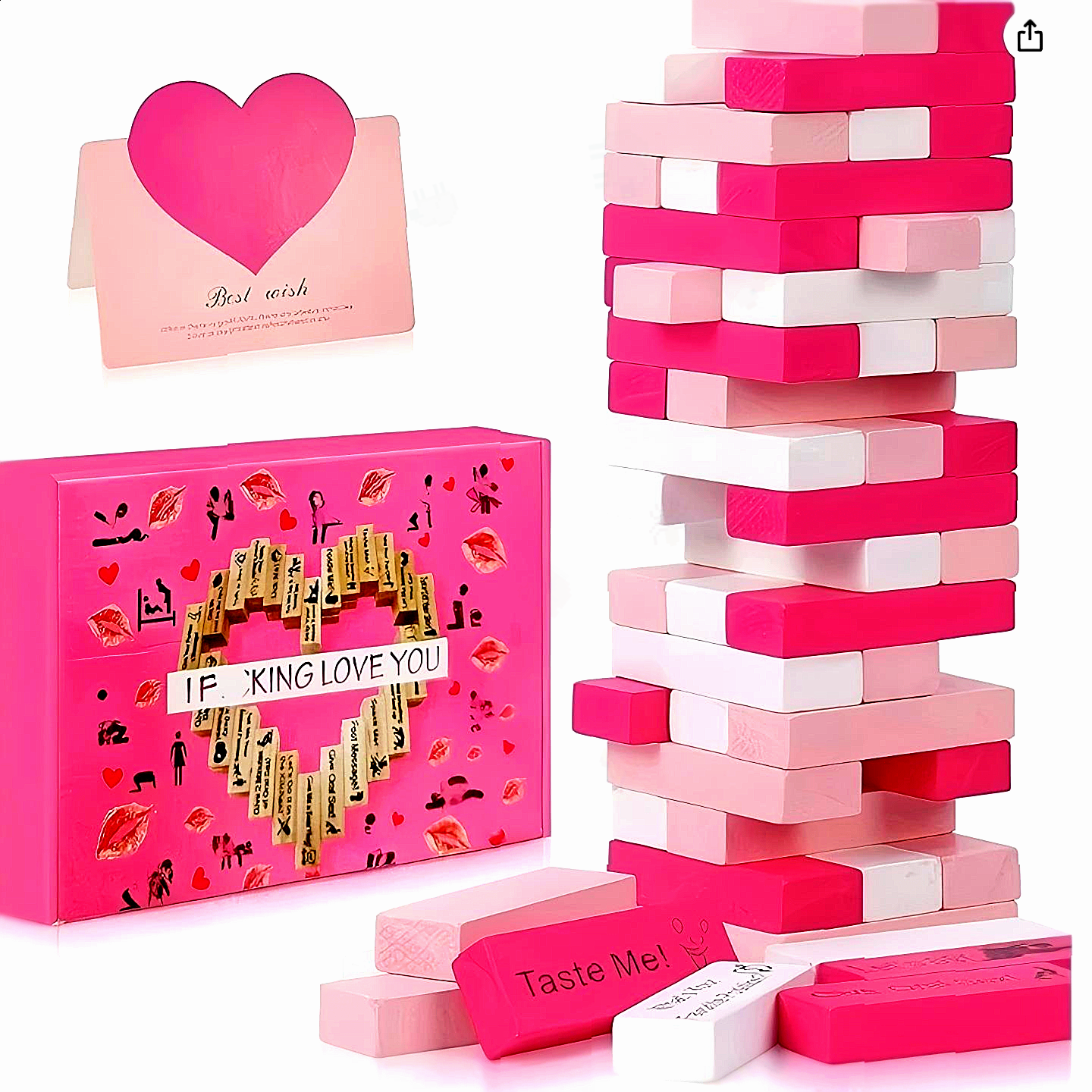 Block Tower Game For Couple Ac - مراجعة Party Games Ideas For Adults وسعره