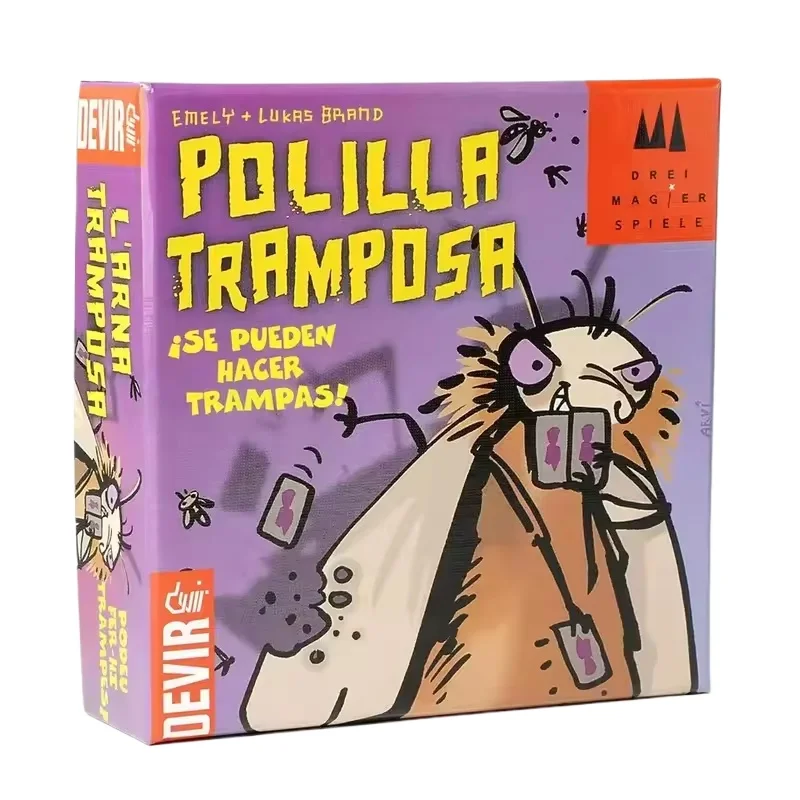 Spanish Polilla Tramposa Card  - مراجعة Party Games In Spanish وسعره