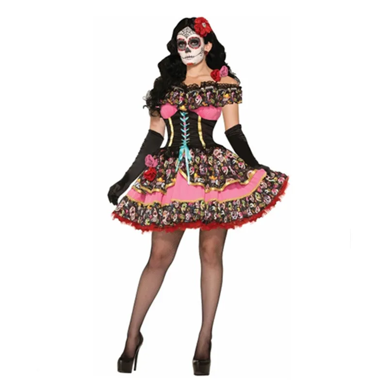 Mexican Day of The Dead Flower - مراجعة Zombie Party Games وسعره