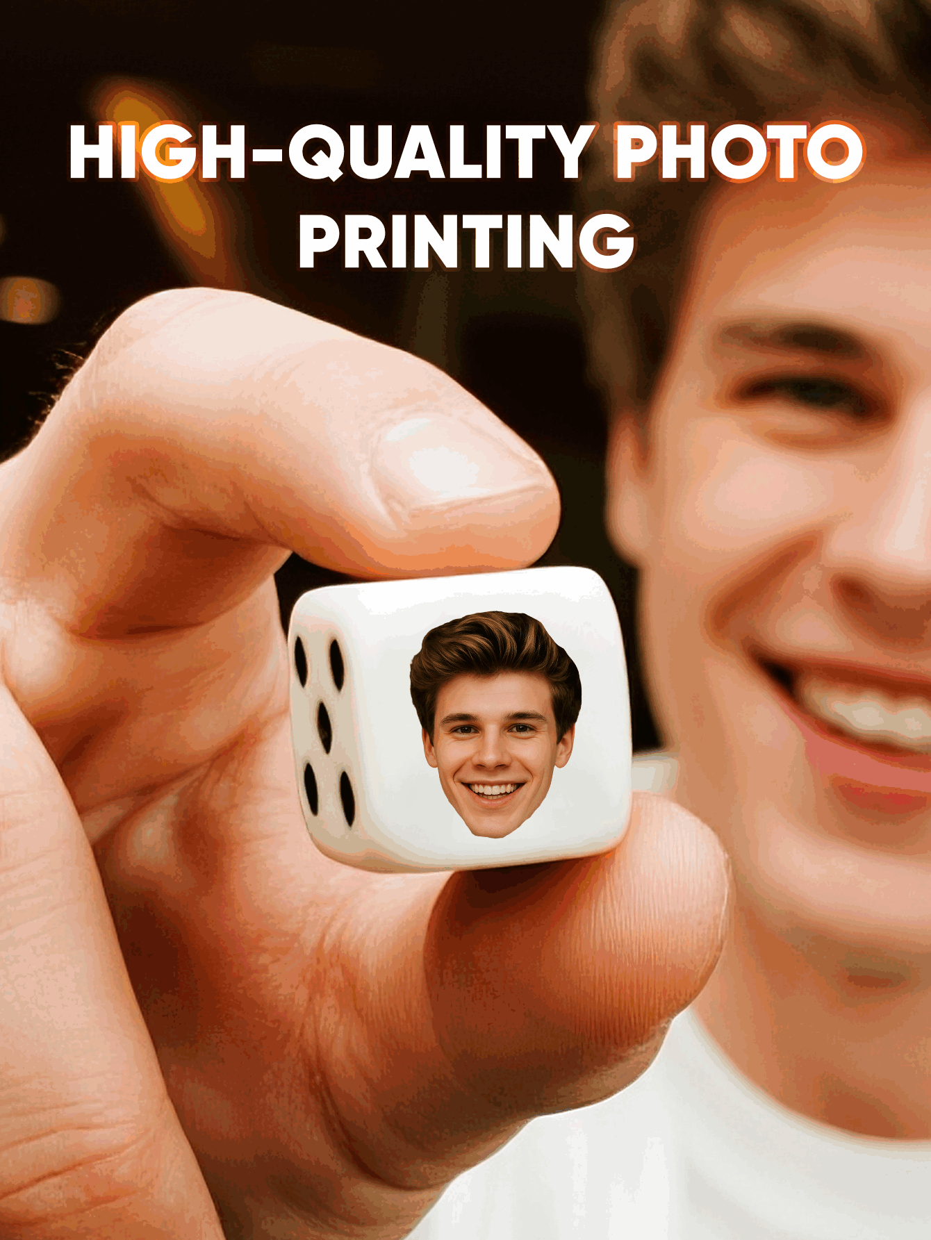Custom Face Dice Personalized  - مراجعة Party Games Gifts وسعره