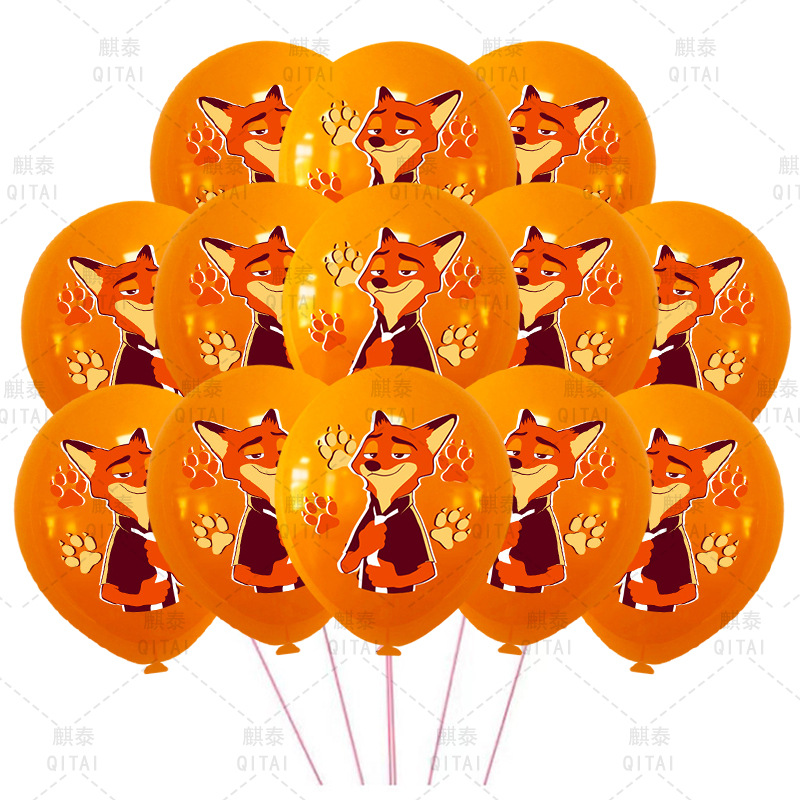 New Zootopia Balloons Wild Ani - مراجعة Party Games Crazy وسعره