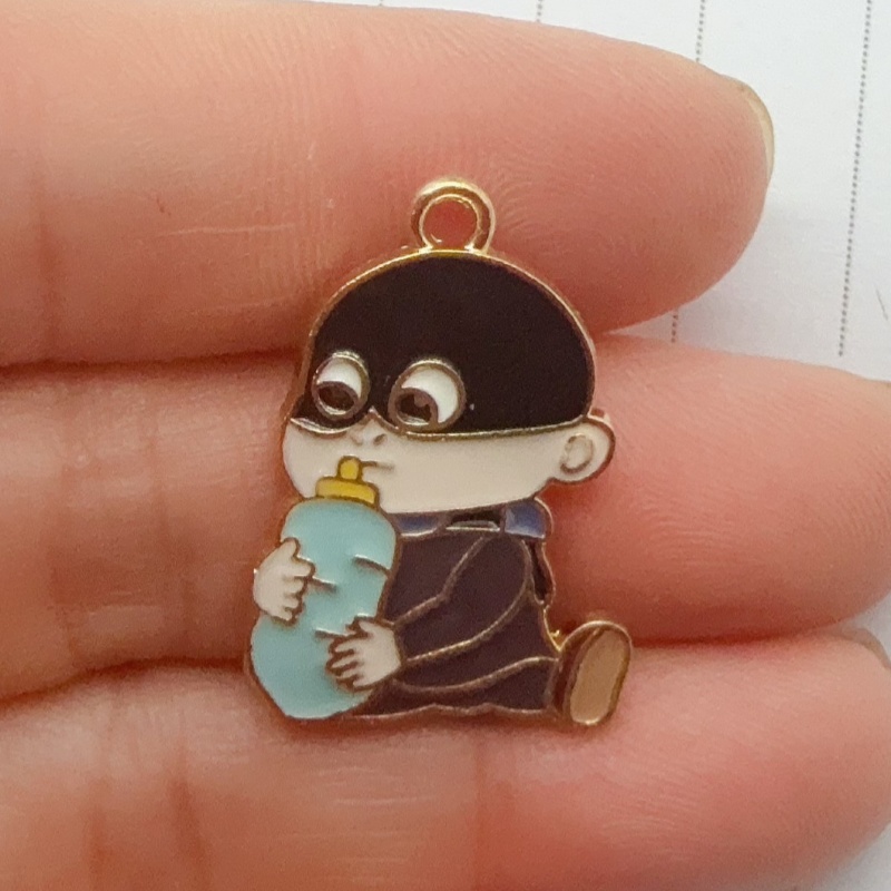 10pcs alloy drip oil cartoon p - مراجعة Party Games Crazy وسعره