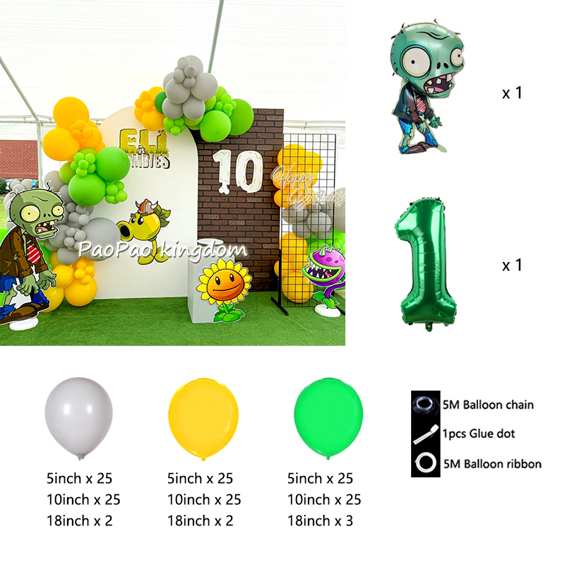 Plants Vs Zombies Balloons Car - مراجعة Zombie Party Games وسعره