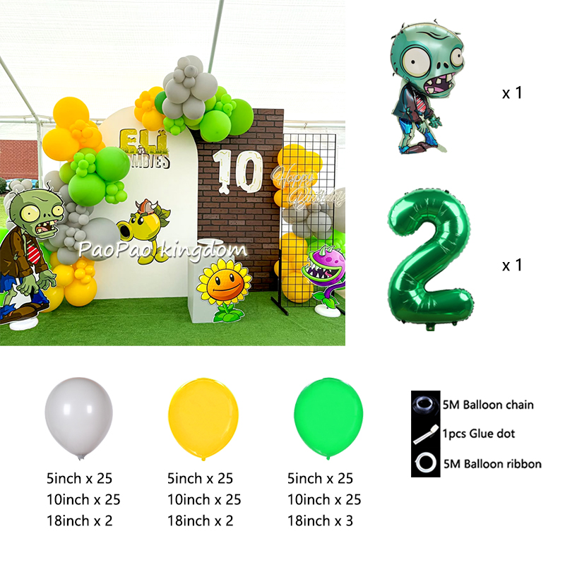 Plants Vs Zombies Balloons Car - مراجعة Zombie Party Games وسعره