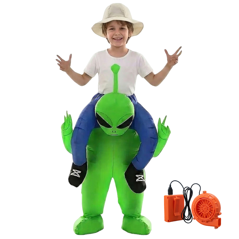 Adults Inflatable Alien Costum - مراجعة Party Games Adults Funny وسعره