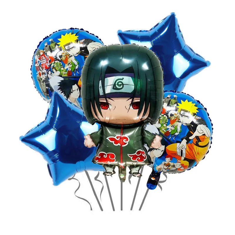 Naruto Kakashi Balloons Uchiha - مراجعة Party Games Crazy وسعره