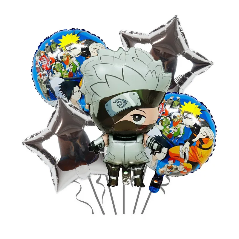 Naruto Kakashi Balloons Uchiha - مراجعة Party Games Crazy وسعره