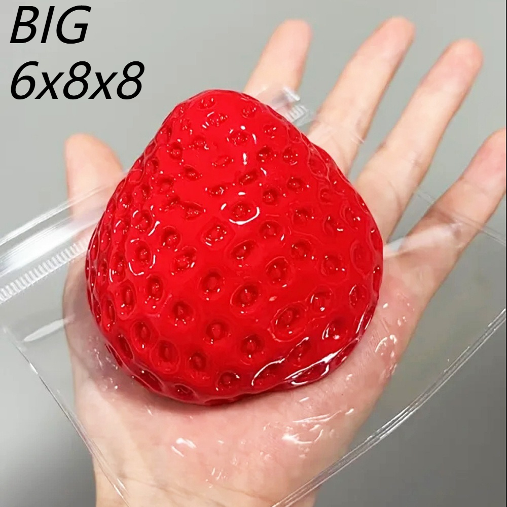 Strawberry Squeeze Toy Fidget  - مراجعة Party Games Crazy وسعره