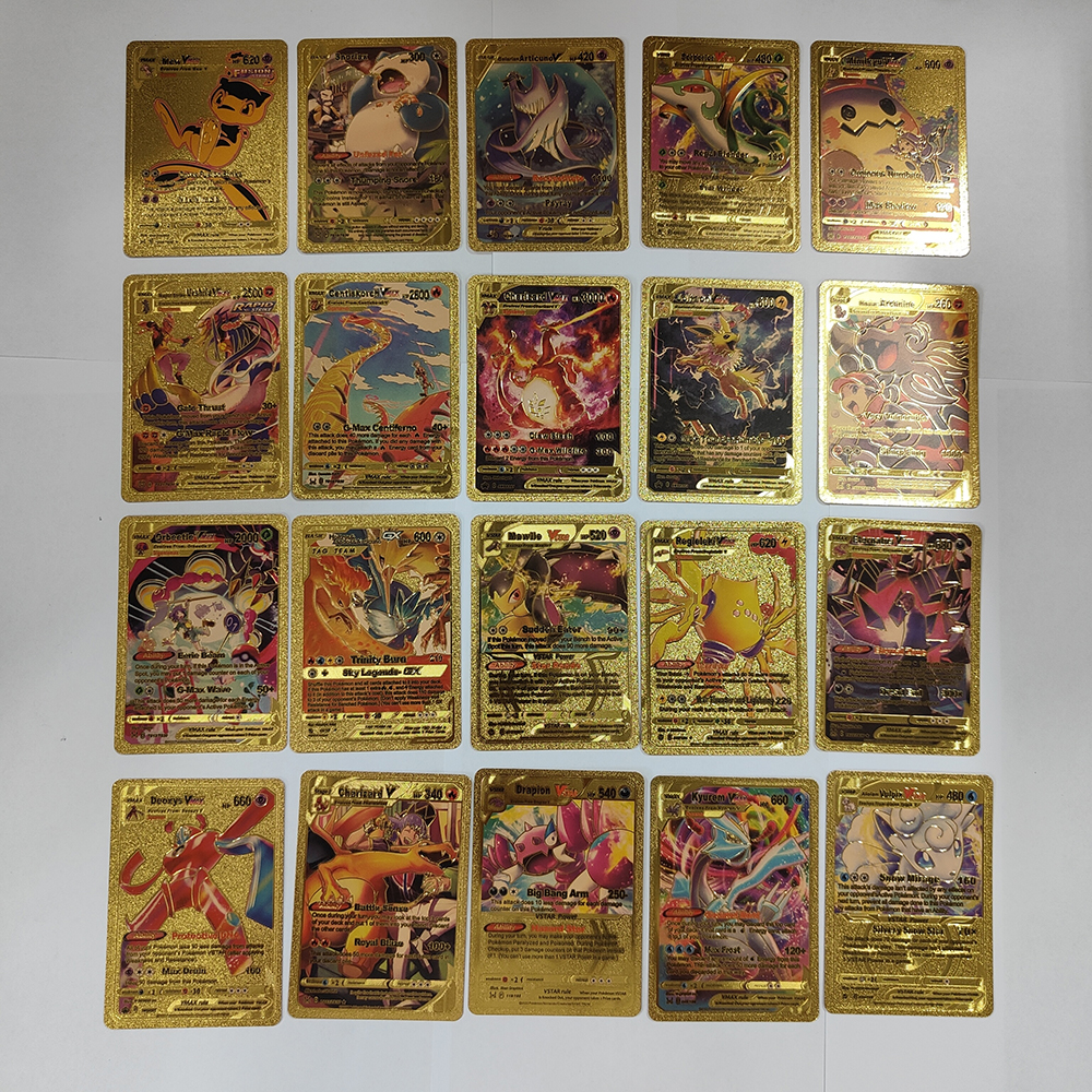 55PCS Pokemon Cards Vmax GX Go - مراجعة Party Games In Spanish وسعره