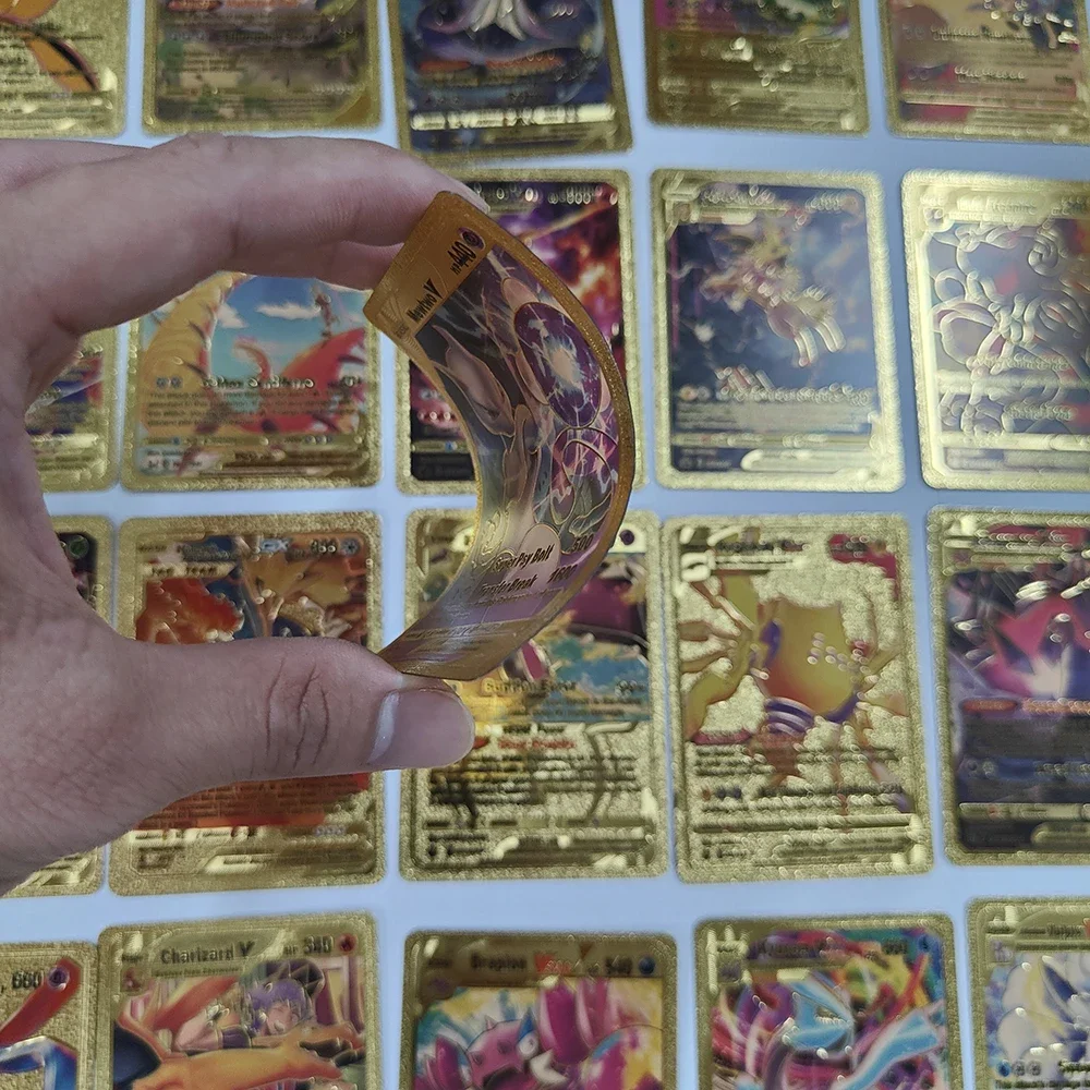 55PCS Pokemon Cards Vmax GX Go - مراجعة Party Games In Spanish وسعره