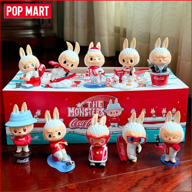 Genuine POP MART LABUBU THE MO - مراجعة Party Games Christmas وسعره
