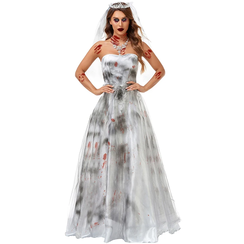 Carnival Lady Corpse Bride Cos - مراجعة Zombie Party Games وسعره
