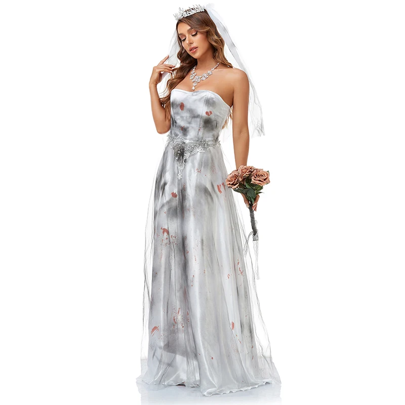 Carnival Lady Corpse Bride Cos - مراجعة Zombie Party Games وسعره