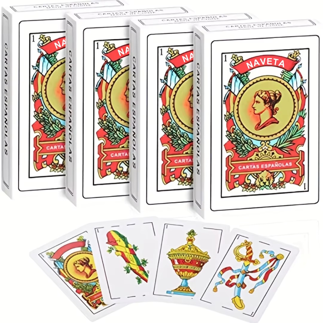 1 Deck of Authentic Spanish Na - مراجعة Party Games In Spanish وسعره