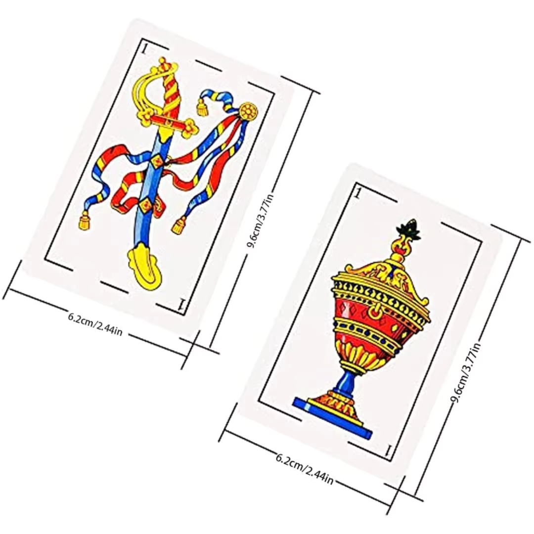 1 Deck of Authentic Spanish Na - مراجعة Party Games In Spanish وسعره