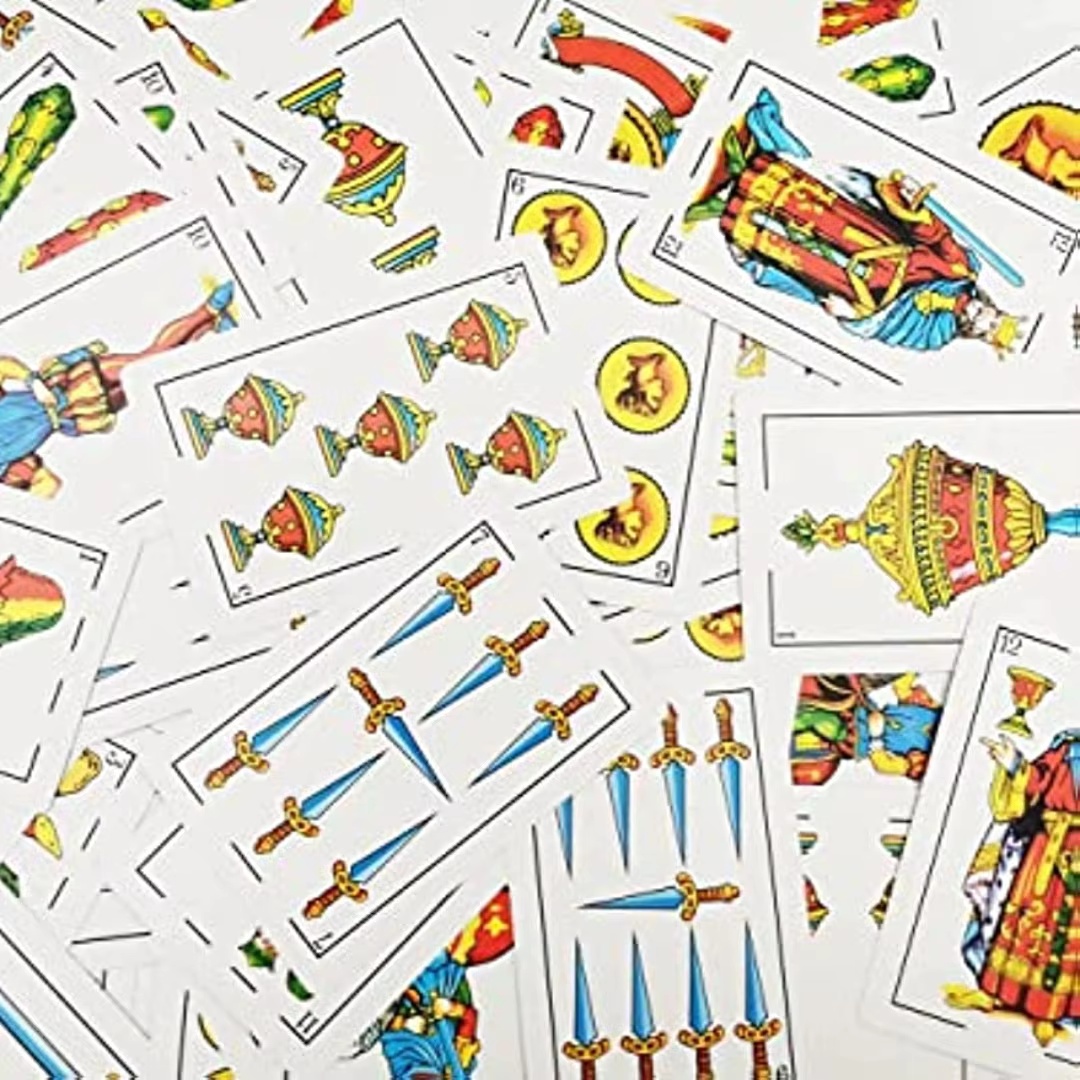1 Deck of Authentic Spanish Na - مراجعة Party Games In Spanish وسعره