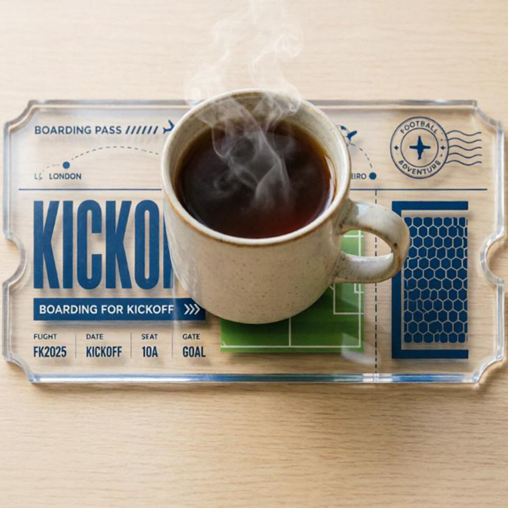 Soccer Travel Ticket Acrylic C - مراجعة Party Games Game Pass وسعره