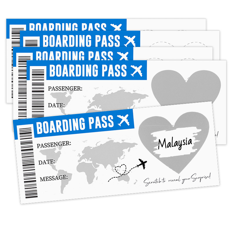 1Set Boarding Pass Theme Scrat - مراجعة Party Games Game Pass وسعره