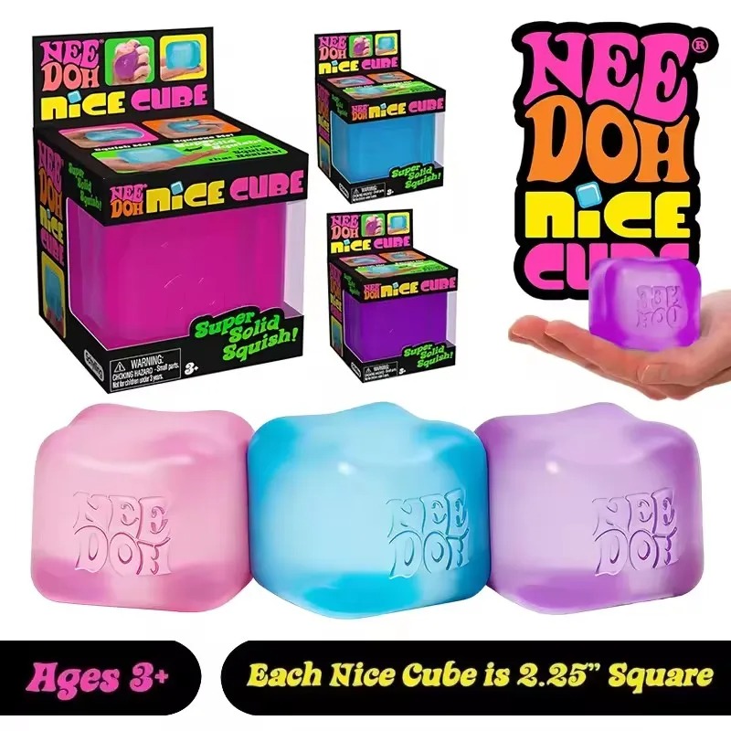 NeeDoh Squishy Schylling Atomi - مراجعة Party Games Crazy وسعره