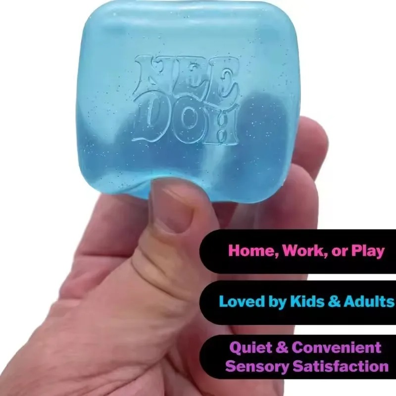 NeeDoh Squishy Schylling Atomi - مراجعة Party Games Crazy وسعره
