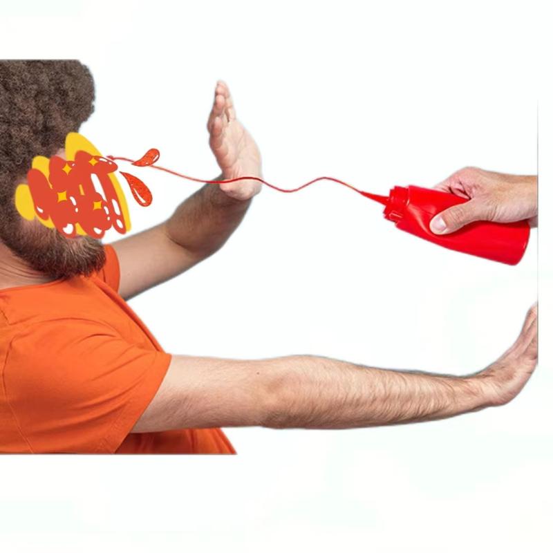 Funny Prank Ketchup Bottles Pr - مراجعة Party Games Adults Funny وسعره
