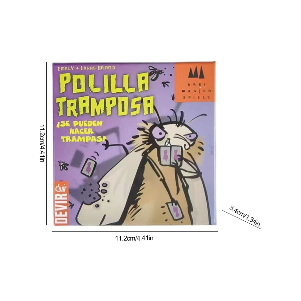 POLILLA TRAMPOSA Spanish Cheat - مراجعة Party Games In Spanish وسعره