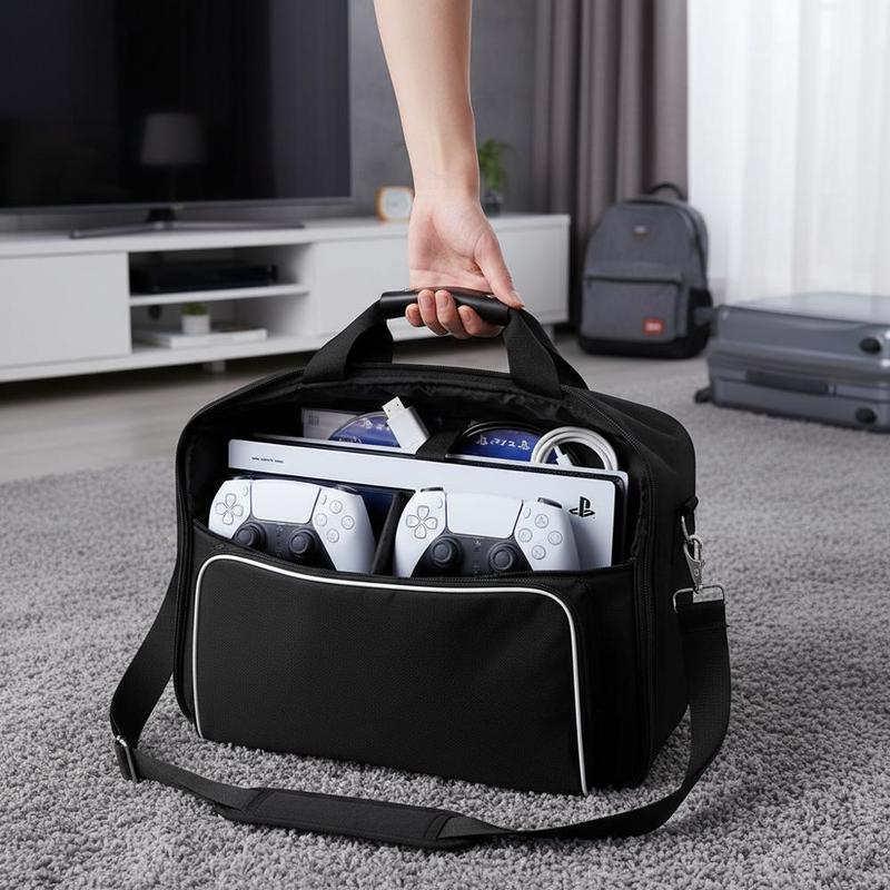 Game Console Suitcase 17x12x7  - مراجعة Party Games In Ps5 وسعره
