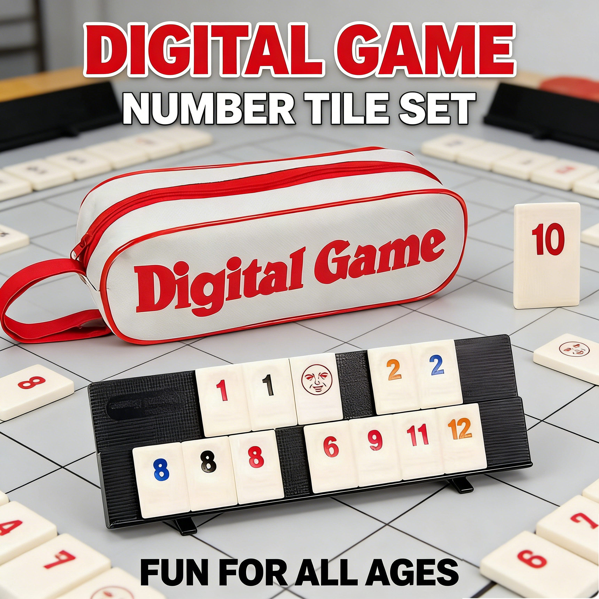 Rummy Cube Game with 4 Racks,R - مراجعة Party Games In Steam وسعره