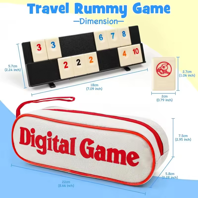 Rummy Cube Game with 4 Racks,R - مراجعة Party Games In Steam وسعره