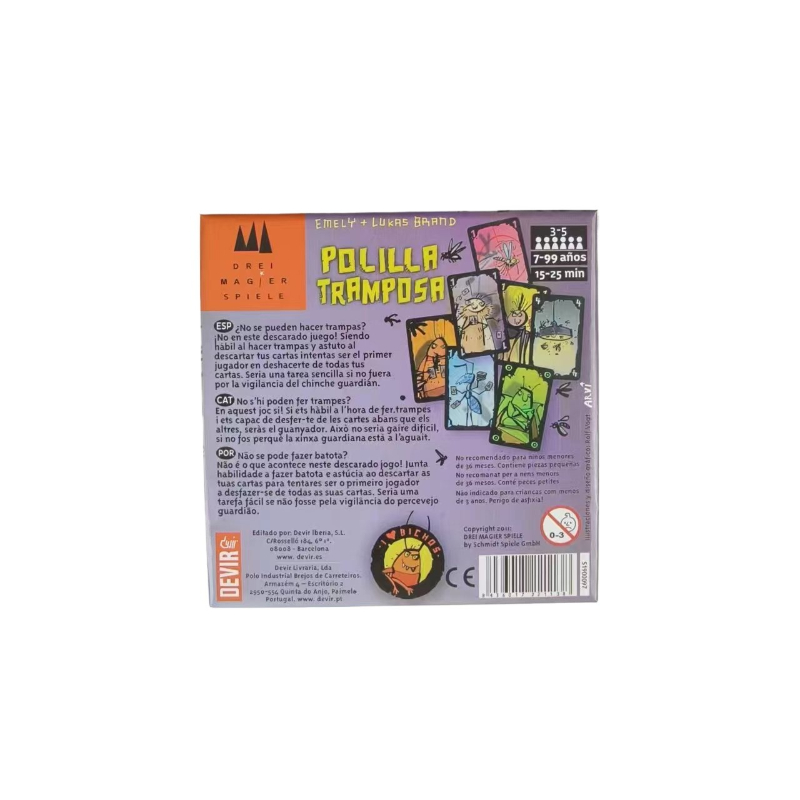 Spanish Mogel Motte Polilla Tr - مراجعة Party Games In Spanish وسعره