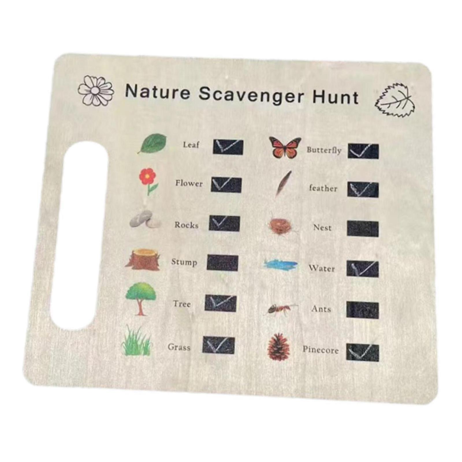 Nature DIY Craft Kit Explorati - مراجعة Scavenger Hunt Card وسعره