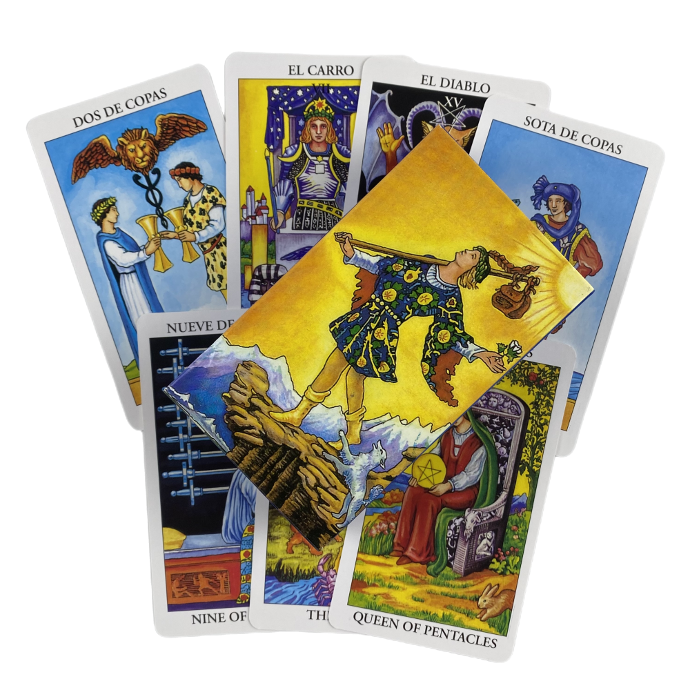 Spanish Rider Tarot Cards Divi - مراجعة Party Games In Spanish وسعره